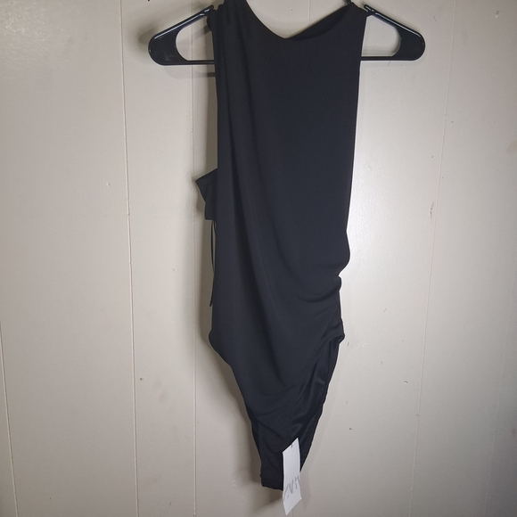Zara Tops - Zara Black Sleeveless Bodysuit